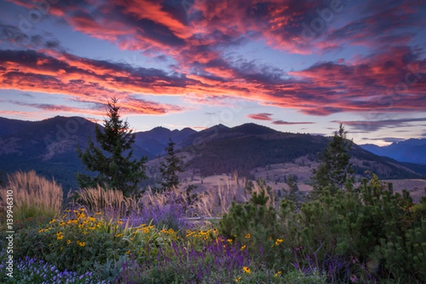 Obraz winthrop sunset 2