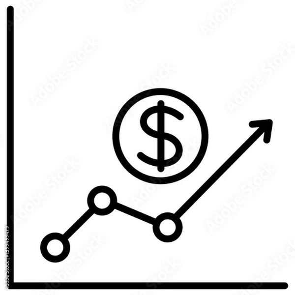Fototapeta Forecasting Icon