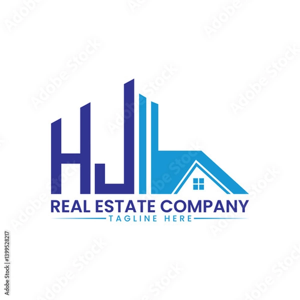 Fototapeta Minimalist Building and House Logo Template