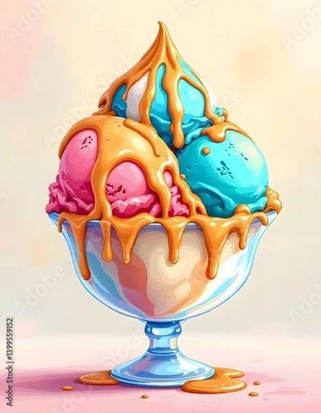 Fototapeta Ice Cream