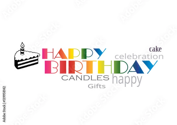 Obraz Happy Birthday