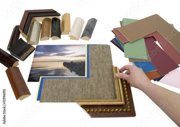 Obraz Designing frame project