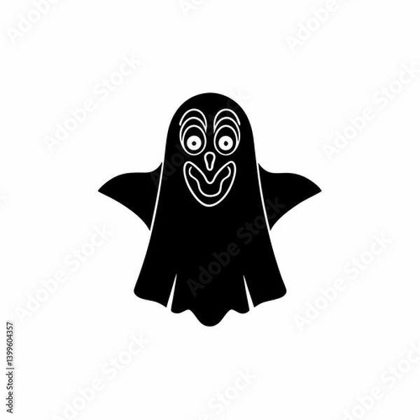 Obraz creative details Ghost Icon Vector Illustration 