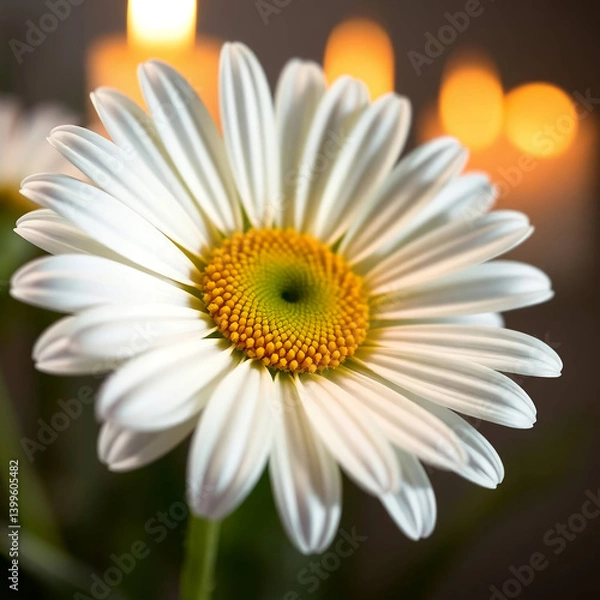 Fototapeta daisy flower close up