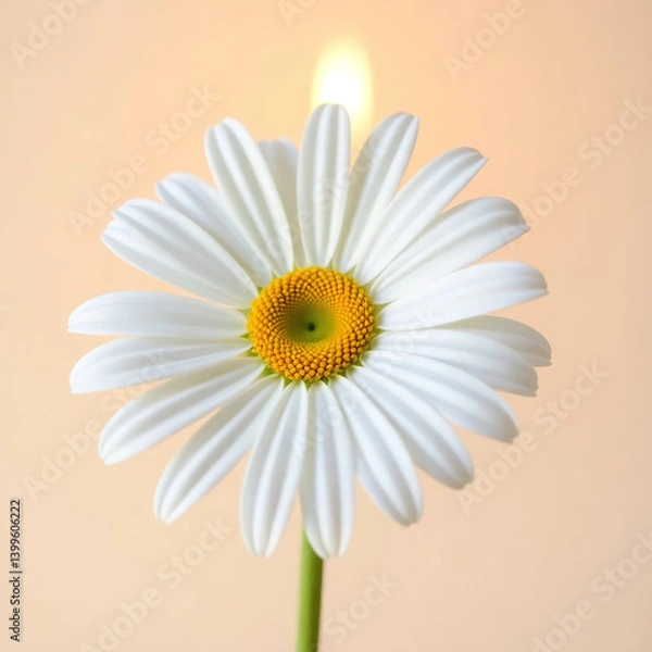 Obraz daisy flower isolated on white background