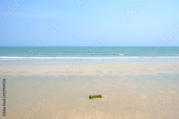Obraz Beach sea and sky.