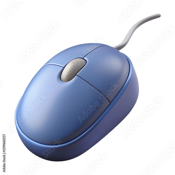 Fototapeta 3D Computer Mouse
