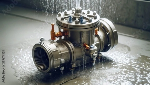 Fototapeta Backflow Preventers – Protect potable water from contamination