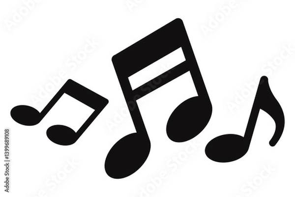 Obraz music note icon
