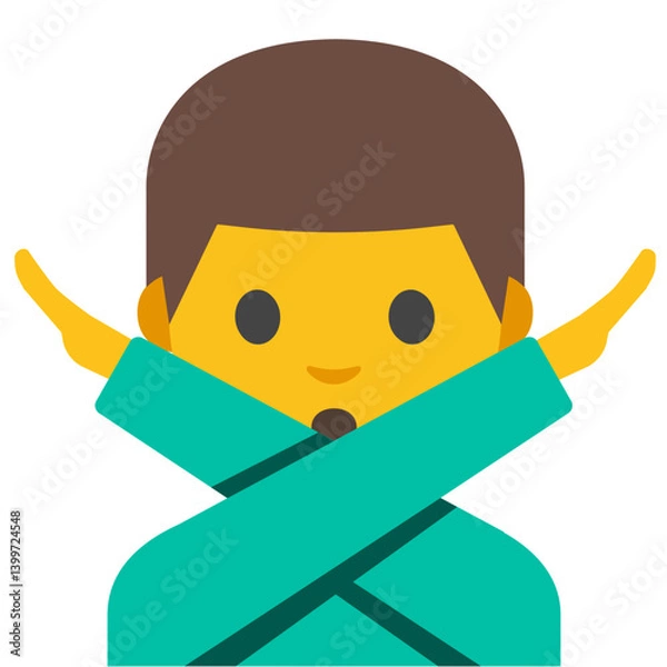 Obraz Person gesturing no 
