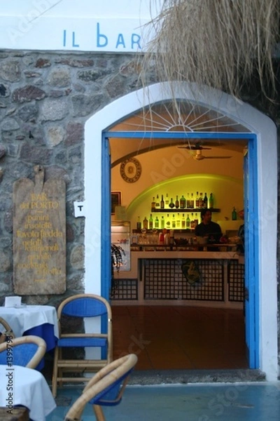 Obraz il bar auf panarea
