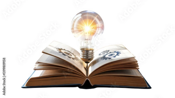 Obraz World Intellectual Property Day isolated on transparent background, Generative ai.