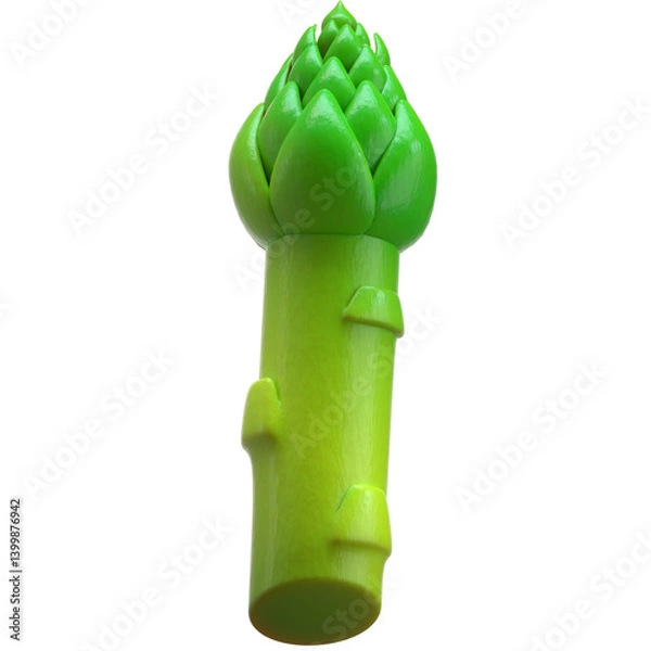 Obraz asparagus on a transparent background