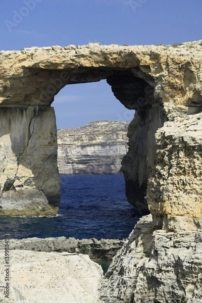 Obraz Blue window in Malta III