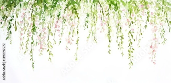 Obraz Delicate Floral Vines