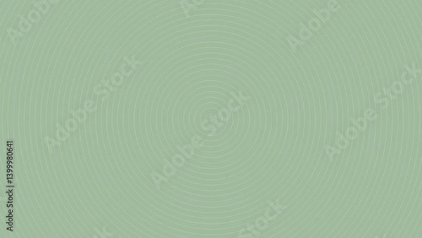 Obraz Light sage green concentric circles background