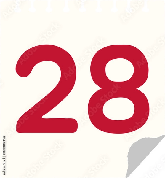 Fototapeta 달력 스케쥴 월표시 다이어리