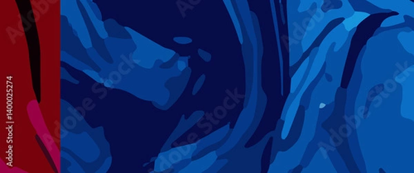 Fototapeta Abstract Web Banners with Vivid Color Combinations and Flowing Lines. Multicolor Abstract Web Banners for E-commerce, Blogs, and Landing Pages. Abstract Banner Designs in Bold Colors for Website Head