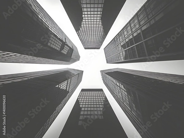 Obraz Skyscrapers NYC Viewpoint