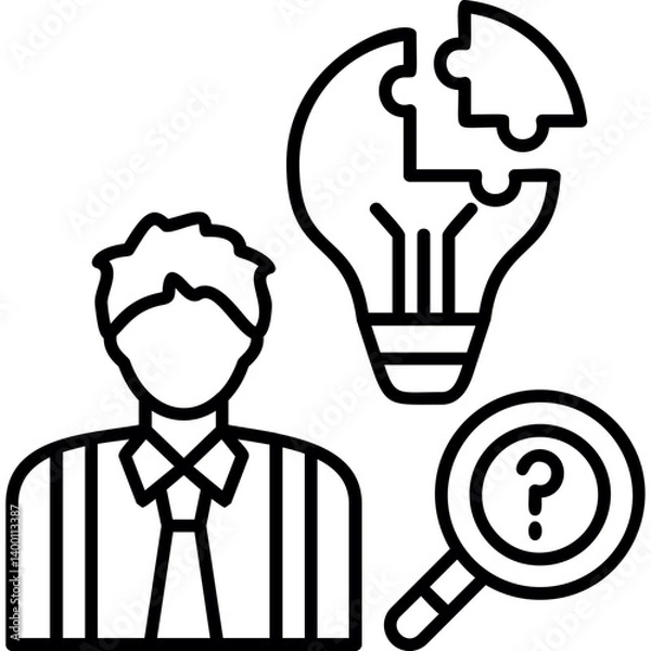 Obraz Skill Gap icon