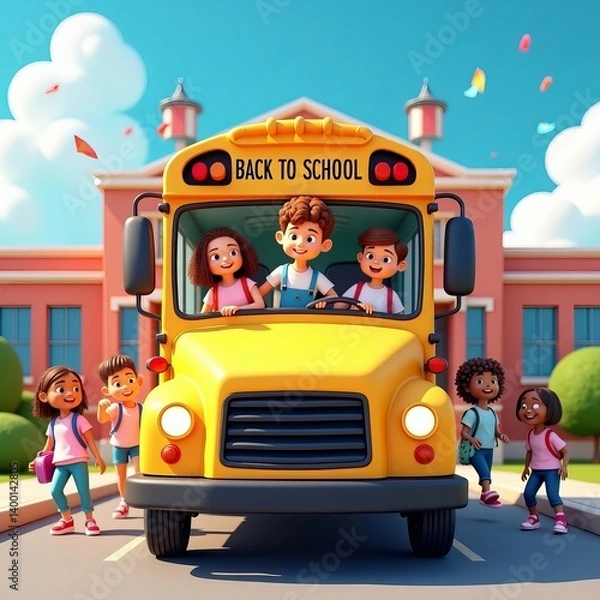 Fototapeta Joyride to Class