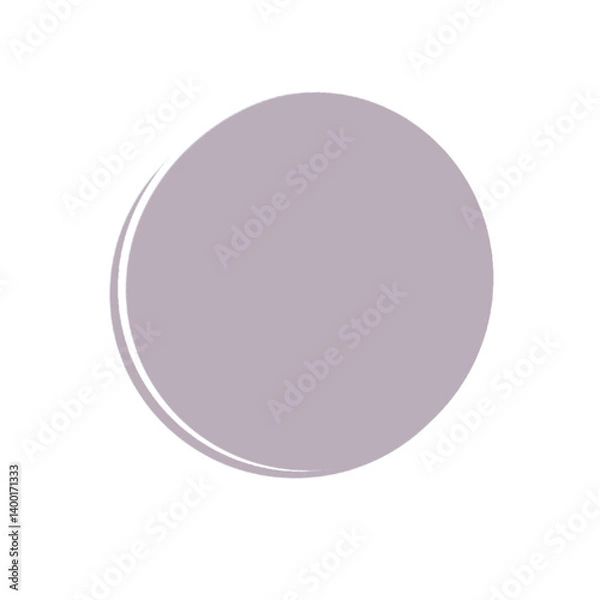 Fototapeta 紫の円形フレーム　グラフィック素材