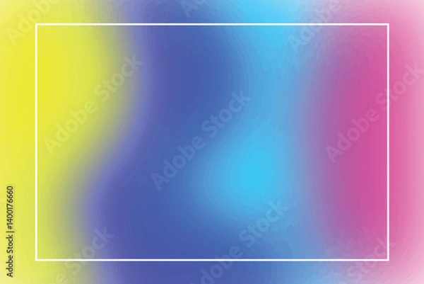Fototapeta Dynamic Abstract Blur Background Vector Art with Smooth Color Transitions