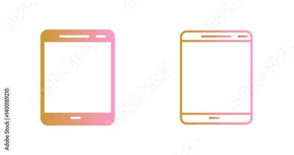 Obraz Tablet Icon Design