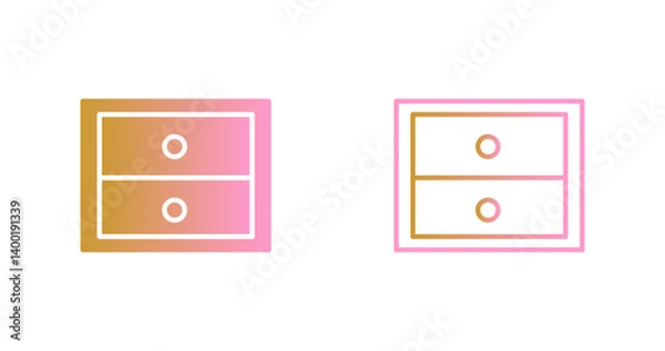 Obraz Cabinet Icon Design