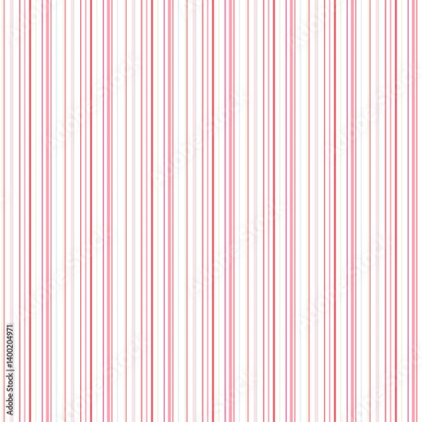 Fototapeta Vertical pink stripes, seamless colorful lines pattern, vector decorative abstract background