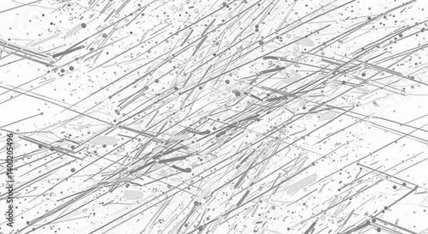 Fototapeta Whispers of a Shattered Grid AI Generated