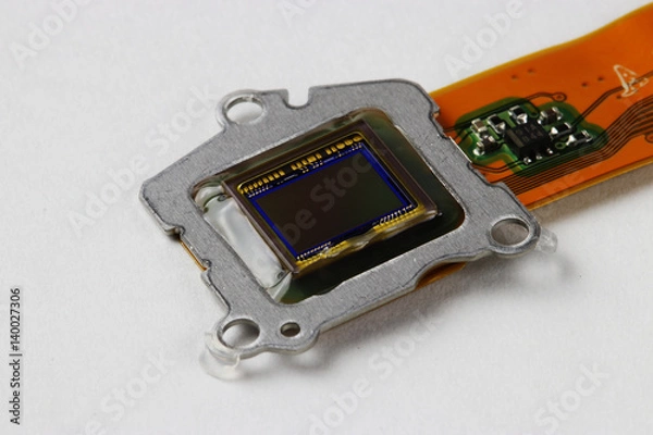 Fototapeta 分解されたデジタルカメラ