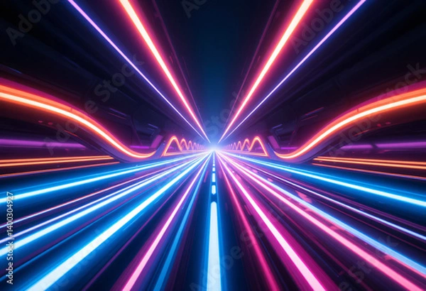 Fototapeta abstract motion background loop