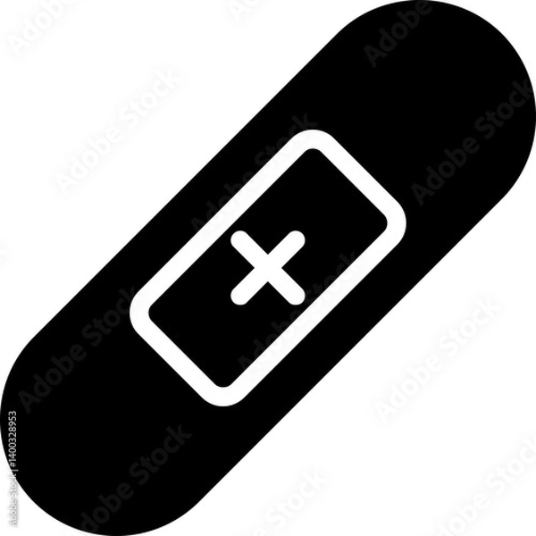 Obraz Surgical Dressing Glyph Icon