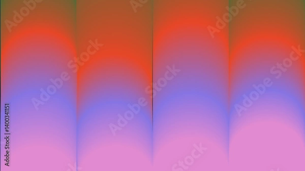 Obraz Vector illustration. Abstract Gradient Background with Vibrant Neon Colors.