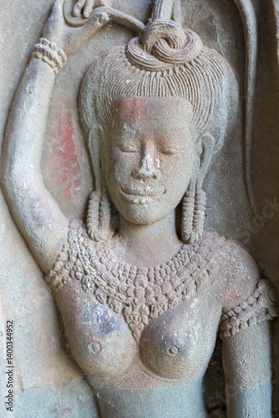 Obraz Ancient Khmer temple at Angkor, Cambodia