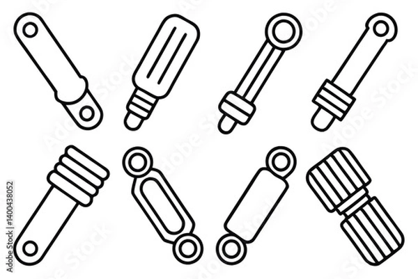 Fototapeta gps line art hand drawn location map symbol.