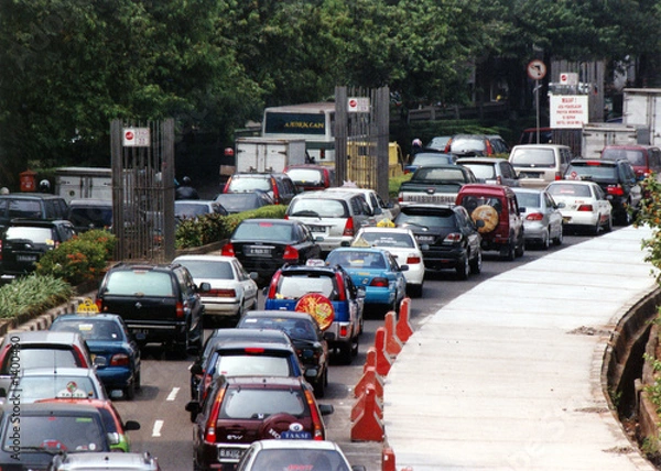 Obraz traffic jam