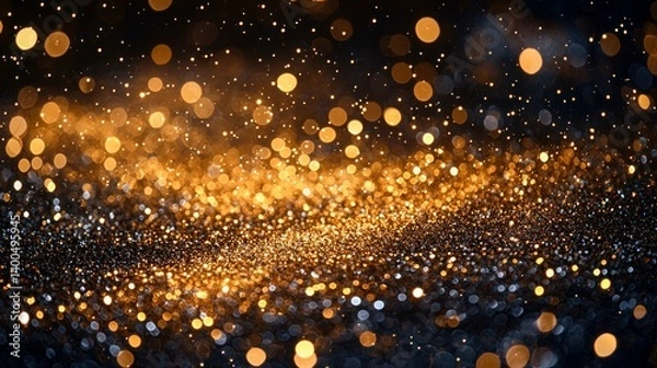 Obraz Colorful bokeh lights background