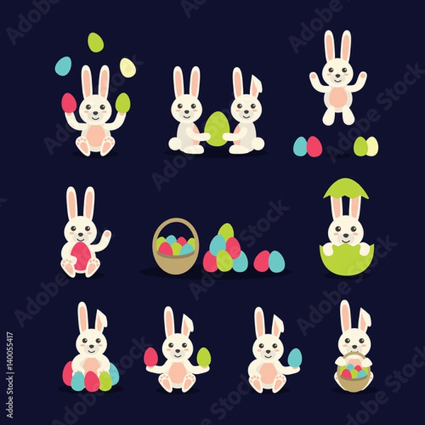 Obraz Easter Bunnies