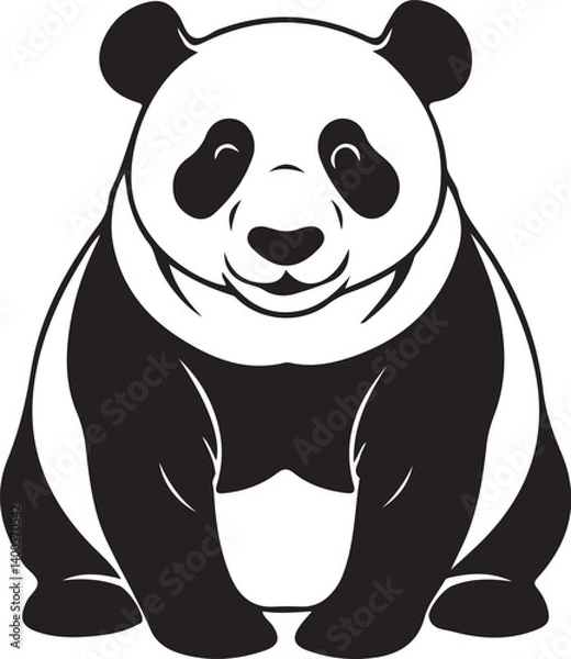 Obraz Panda Vector and illustrator