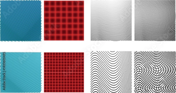 Fototapeta red and white background
