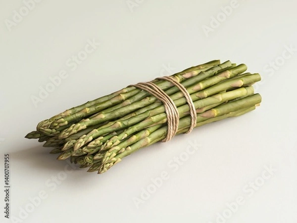 Fototapeta Fresh Asparagus Bundle