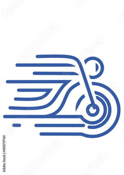 Obraz motorcycle design with abstract concept