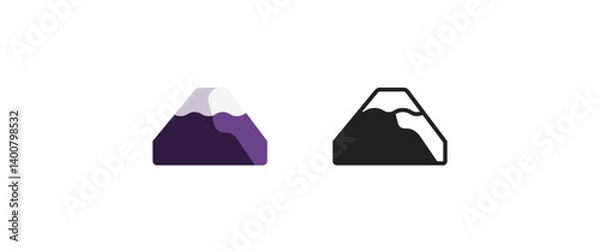 Fototapeta Snowy Mountain
