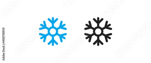 Obraz Snowflake Emoji
