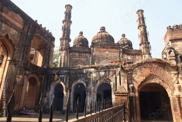 Obraz Ruins of ancient mughal mosque in Lucknow (India)