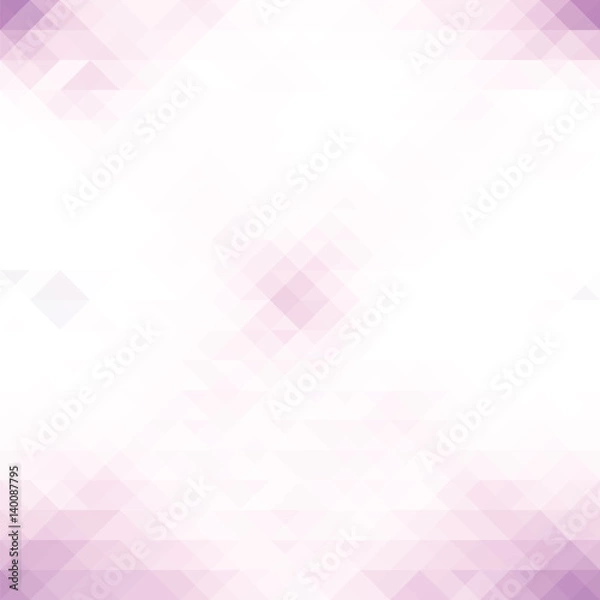 Obraz Triangle vector background
