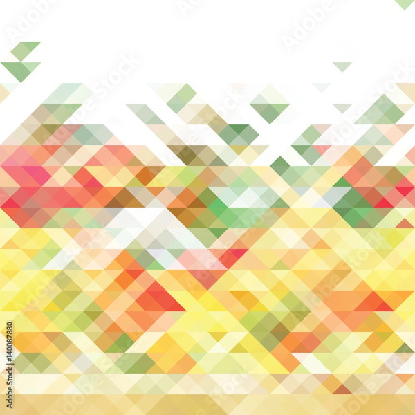 Obraz Triangle vector background