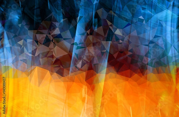 Obraz Abstract geometric background